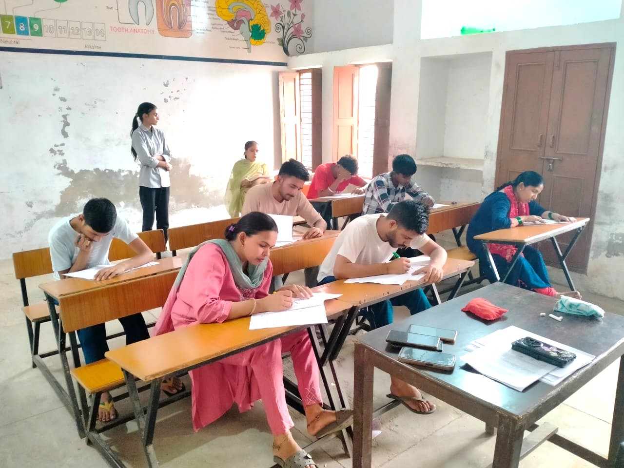 Paramedical scholarship test Surja Khera